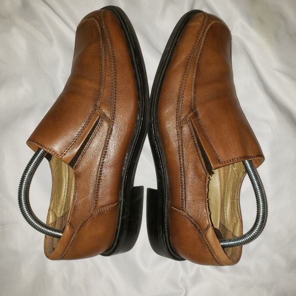 Dockers Men‎ Pro Style 090-3183 Brown Leather Slip On Loafer Shoes Size US 9 M - Picture 5 of 9